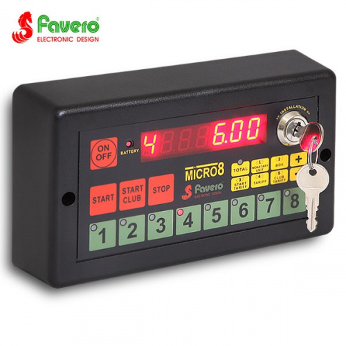 ������� �������� �������� ������� �� 8 ������ FAVERO MICRO-8 + ��������� ���� �� 8 ������ FAVERO